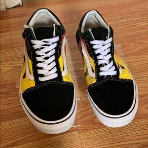 Vans; Flames on side